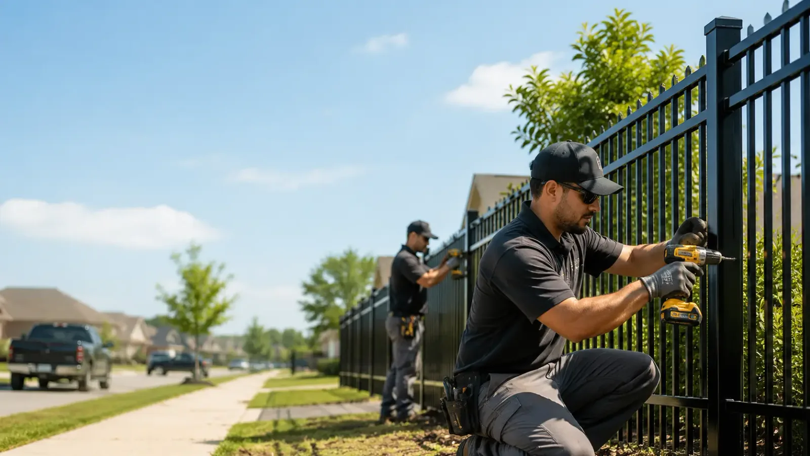 Metal Fence Installation in Mount Enterprise, TX